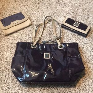 Grace Adele Set: Bag, Matching Clutch and Wallet!